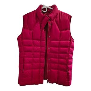 Roper Women's Quilted Vest - Bright Red